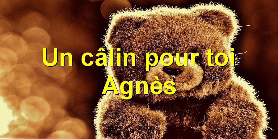 Un câlin pour toi Agnès