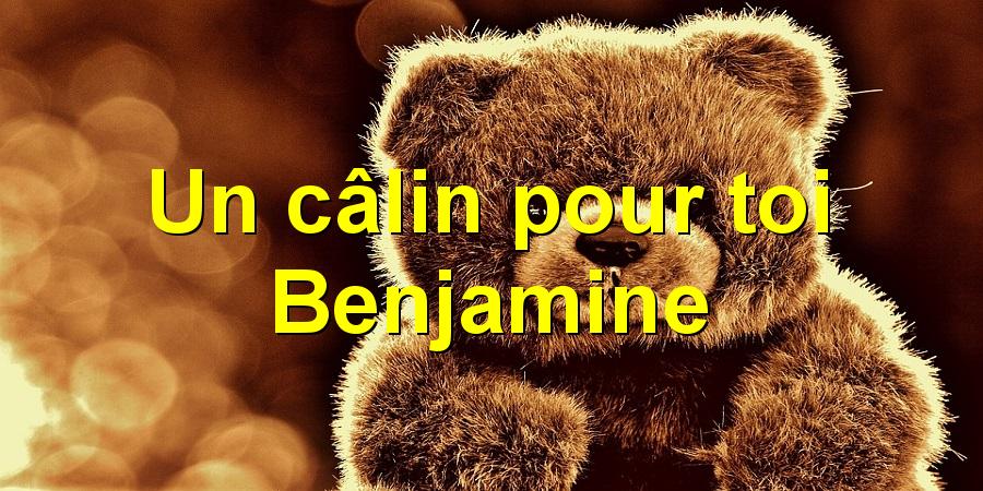 Un câlin pour toi Benjamine