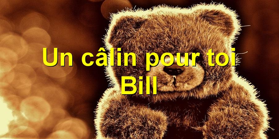 Un câlin pour toi Bill