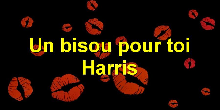 Un bisou pour toi Harris