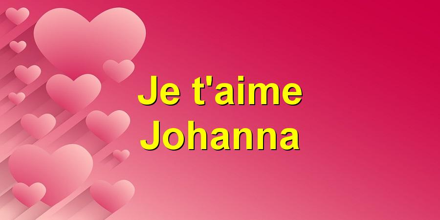 Bonne Fete Johanna