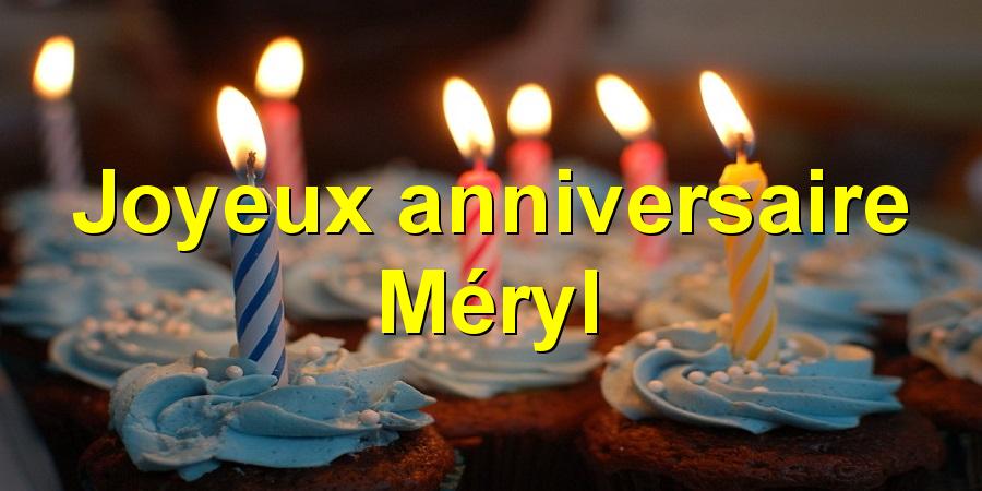 Joyeux Anniversaire Meryl