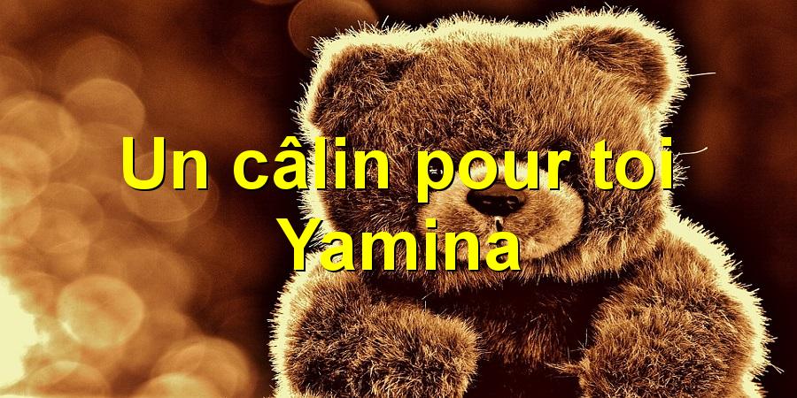 Un câlin pour toi Yamina